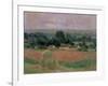 Haystack at Giverny, 1886-Claude Monet-Framed Giclee Print