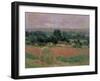 Haystack at Giverny, 1886-Claude Monet-Framed Giclee Print