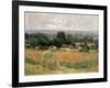 Haystack at Giverny, 1886-Claude Monet-Framed Giclee Print