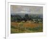 Haystack at Giverny-Claude Monet-Framed Art Print