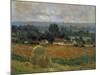 Haystack at Giverny-Claude Monet-Mounted Art Print