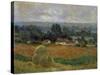 Haystack at Giverny-Claude Monet-Stretched Canvas