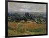 Haystack at Giverny-Claude Monet-Framed Art Print