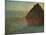Haystack at Sunset-Claude Monet-Mounted Giclee Print
