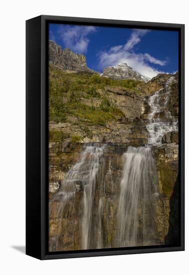 Haystack Creek in Glacier National Park, Montana, USA-Chuck Haney-Framed Stretched Canvas