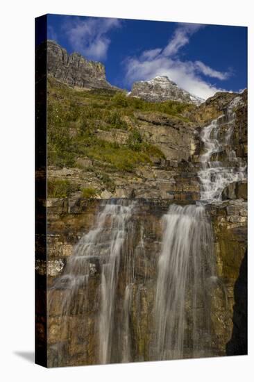Haystack Creek in Glacier National Park, Montana, USA-Chuck Haney-Stretched Canvas