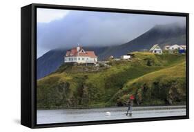 Haystack Hill, Unalaska Island, Aleutian Islands, Alaska, United States of America, North America-Richard Cummins-Framed Stretched Canvas