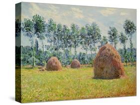 Haystack in Giverny, 1884-Claude Monet-Stretched Canvas