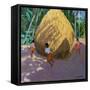 Haystack, Kerala, 2005-Andrew Macara-Framed Stretched Canvas