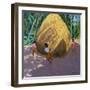 Haystack, Kerala, 2005-Andrew Macara-Framed Giclee Print