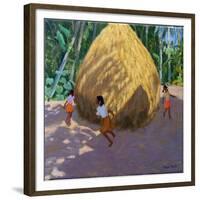 Haystack, Kerala-Andrew Macara-Framed Giclee Print