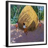 Haystack, Kerala-Andrew Macara-Framed Giclee Print