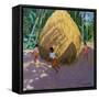 Haystack, Kerala-Andrew Macara-Framed Stretched Canvas