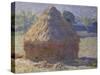 Haystack, Late Summer, c.1891-Claude Monet-Stretched Canvas