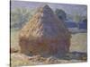 Haystack, Late Summer, c.1891-Claude Monet-Stretched Canvas