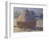 Haystack, Late Summer, c.1891-Claude Monet-Framed Giclee Print