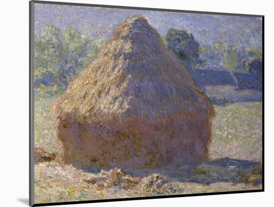 Haystack, Late Summer, c.1891-Claude Monet-Mounted Giclee Print