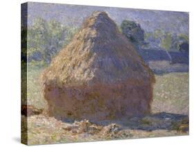 Haystack, Late Summer, c.1891-Claude Monet-Stretched Canvas