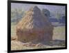 Haystack, Late Summer, c.1891-Claude Monet-Framed Giclee Print