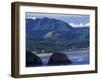 Haystack Rock at Cannon Beach, Oregon, USA-William Sutton-Framed Premium Photographic Print