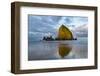 Haystack Rock at Dawn, Cannon Beach, Oregon, USA-Chuck Haney-Framed Photographic Print