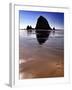 Haystack Rock at Noon-Jody Miller-Framed Photographic Print