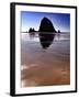 Haystack Rock at Noon-Jody Miller-Framed Photographic Print