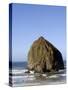 Haystack Rock, Cannon Beach, Oregon, United States of America, North America-DeFreitas Michael-Stretched Canvas