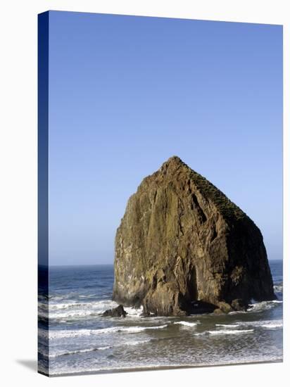 Haystack Rock, Cannon Beach, Oregon, United States of America, North America-DeFreitas Michael-Stretched Canvas