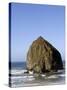 Haystack Rock, Cannon Beach, Oregon, United States of America, North America-DeFreitas Michael-Stretched Canvas