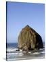 Haystack Rock, Cannon Beach, Oregon, United States of America, North America-DeFreitas Michael-Stretched Canvas