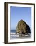 Haystack Rock, Cannon Beach, Oregon, United States of America, North America-DeFreitas Michael-Framed Photographic Print