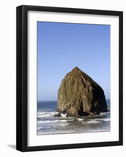 Haystack Rock, Cannon Beach, Oregon, United States of America, North America-DeFreitas Michael-Framed Photographic Print