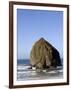 Haystack Rock, Cannon Beach, Oregon, United States of America, North America-DeFreitas Michael-Framed Photographic Print