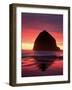 Haystack Rock, Cannon Beach, Oregon, USA-Adam Jones-Framed Photographic Print