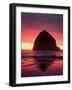 Haystack Rock, Cannon Beach, Oregon, USA-Adam Jones-Framed Photographic Print