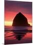 Haystack Rock, Cannon Beach, Oregon, USA-Adam Jones-Mounted Photographic Print