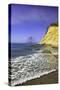 Haystack Rock, Cape Kiwanda, Oregon Coast, Pacific Ocean, Pacific Northwest-Craig Tuttle-Stretched Canvas