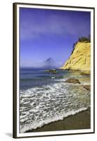 Haystack Rock, Cape Kiwanda, Oregon Coast, Pacific Ocean, Pacific Northwest-Craig Tuttle-Framed Premium Photographic Print