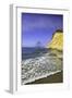 Haystack Rock, Cape Kiwanda, Oregon Coast, Pacific Ocean, Pacific Northwest-Craig Tuttle-Framed Photographic Print