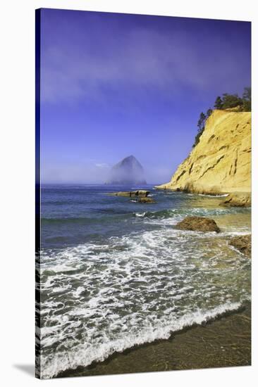 Haystack Rock, Cape Kiwanda, Oregon Coast, Pacific Ocean, Pacific Northwest-Craig Tuttle-Stretched Canvas