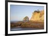 Haystack Rock, Cape Kiwanda, Oregon, USA-Jamie & Judy Wild-Framed Photographic Print