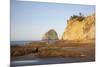 Haystack Rock, Cape Kiwanda, Oregon, USA-Jamie & Judy Wild-Mounted Photographic Print