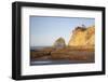 Haystack Rock, Cape Kiwanda, Oregon, USA-Jamie & Judy Wild-Framed Photographic Print