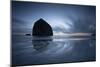 Haystack Rock Dawn-Moises Levy-Mounted Giclee Print