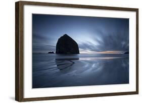 Haystack Rock Dawn-Moises Levy-Framed Giclee Print