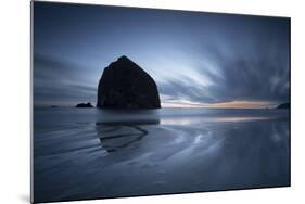 Haystack Rock Dawn-Moises Levy-Mounted Giclee Print