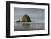 Haystack Rock on Cannon Beach, Oregon-Greg Probst-Framed Photographic Print