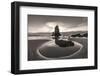Haystack Rock Pinnacles at low tide in Cannon Beach, Oregon, USA-Chuck Haney-Framed Photographic Print