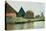 Haystack, Windmill, Volendam, Holland-null-Stretched Canvas